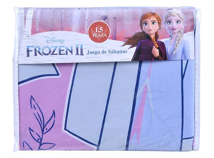Juego Sabanas Infantiles 1,5 con Diseño Frozen