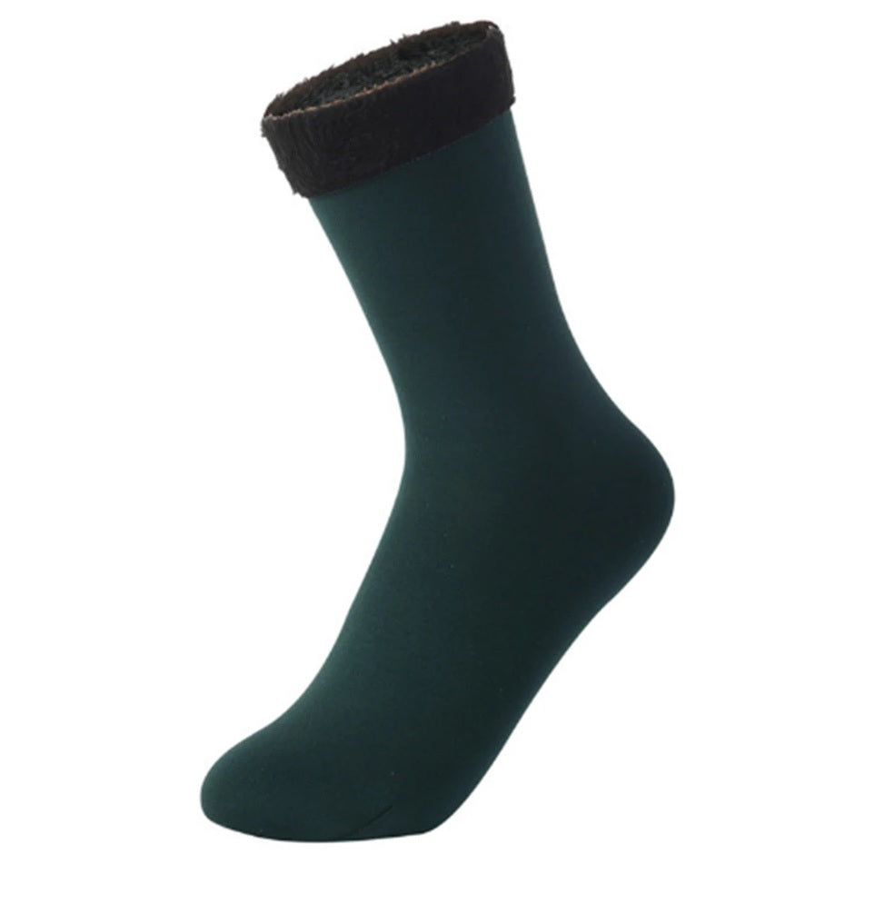 Calceta Térmica Mujer Calcetín Termico Forrada Docena 12 Pares