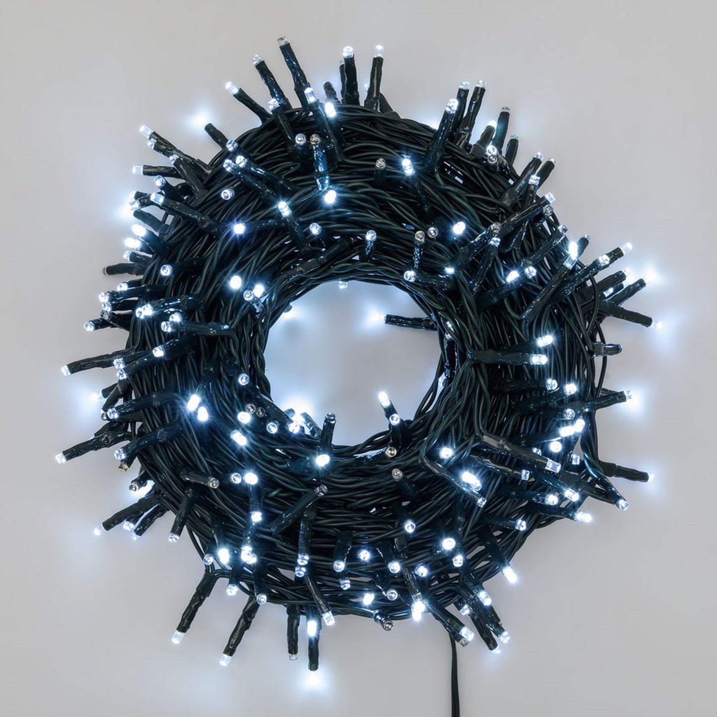 Luces Guirnalda Led BLANCO FRIO 600 Luces 36 Metros Eventos Pascua