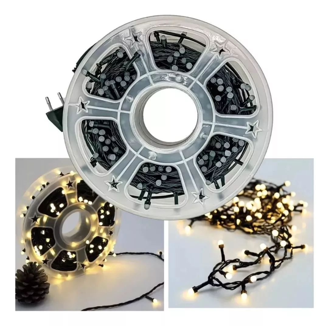 Guirnalda Led Cubre 50 Metros Eventos Boda Navidad CALIDO