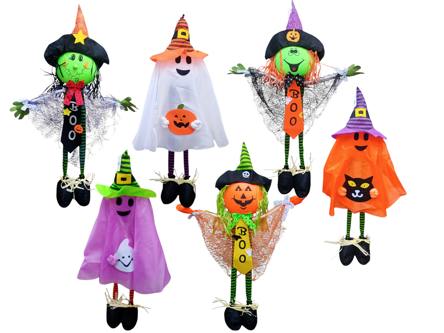 Patas Largas Decoracion Halloween 110 Cm Brujas Y Fantasma