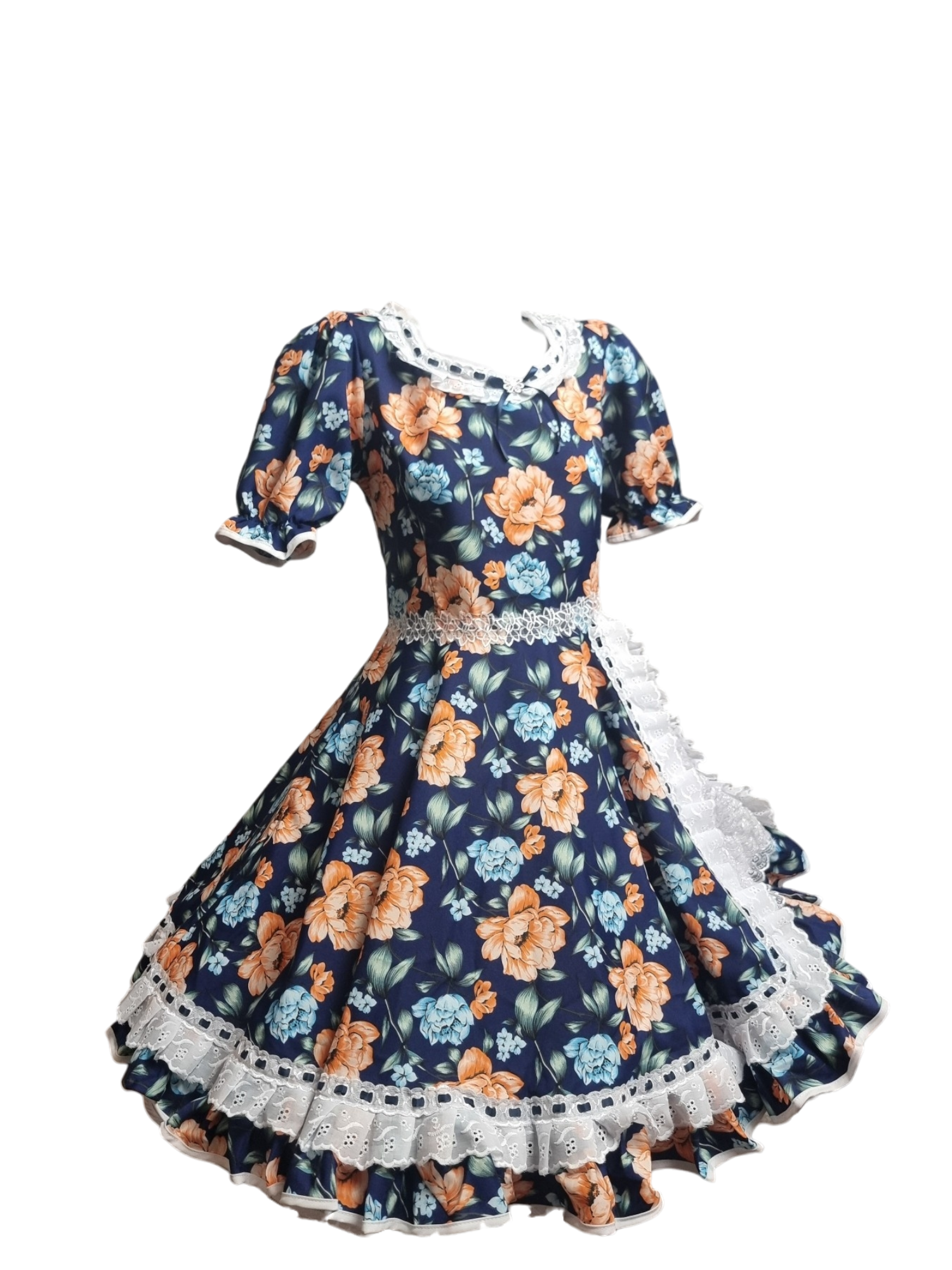 Huasa Chilena Vestido De Cueca Talla 14 Hermosos Vestidos Vestido