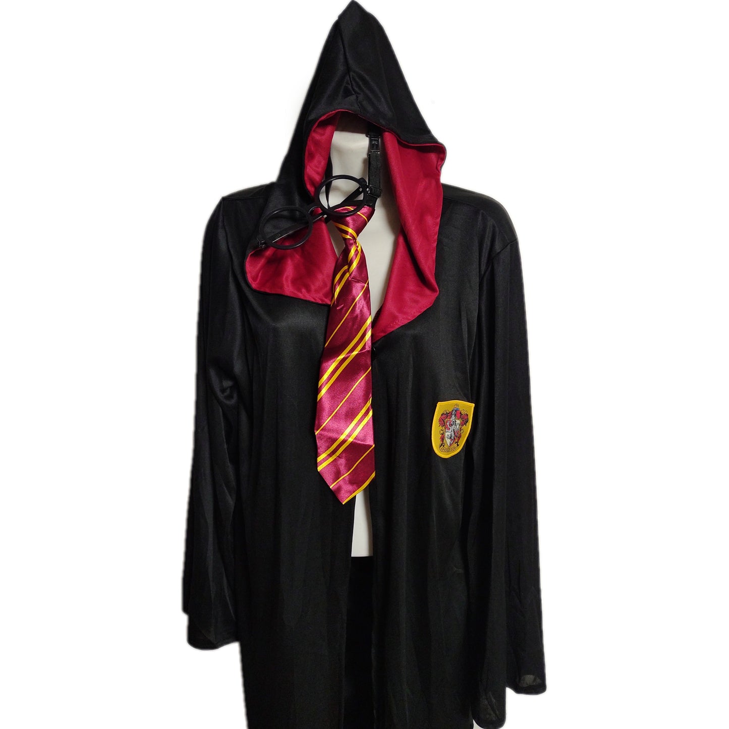 Disfraz Harry Potter Niño Tunica Corbatín Lente Gryffindor Halloween Tallas 4 a 14