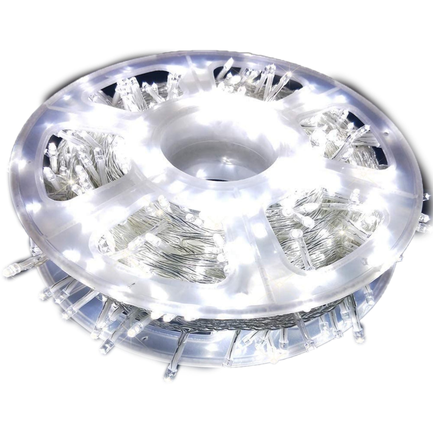 Rollo Guirnalda Led Cubre 100 Metros Eventos Boda Navidad BLANCO FRIO