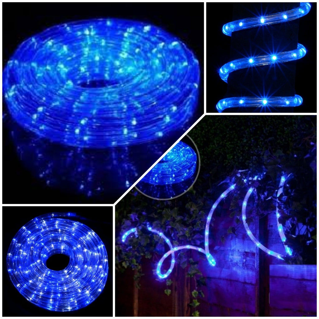 Manguera Guirnalda Led 20 Metros AZUL Navidad Eventos Varios