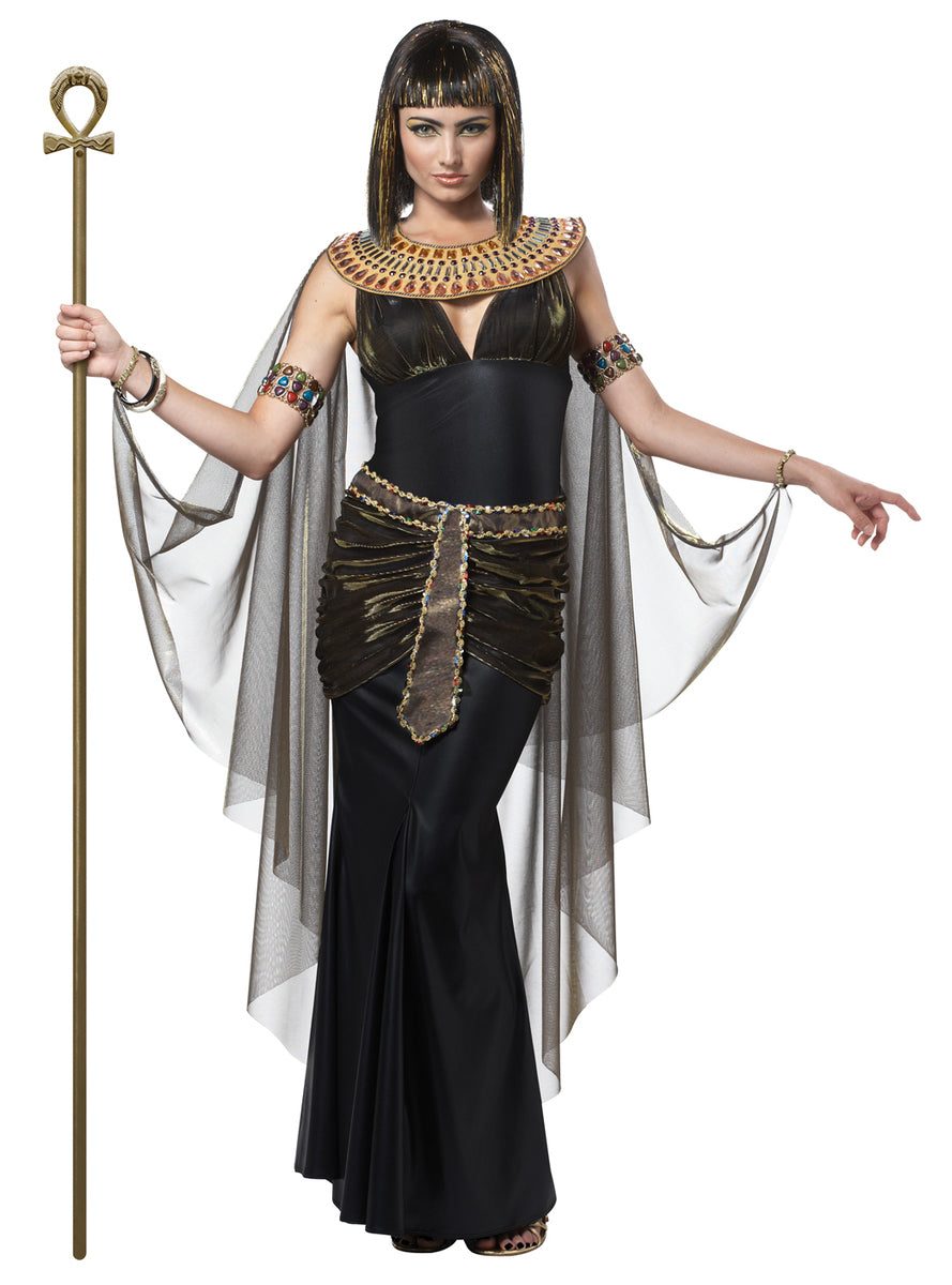 Disfraz Egipcia Cleopatra Faraona Halloween Eventos Fiestas Juvenil Mujer Adulto Tallas S a XL