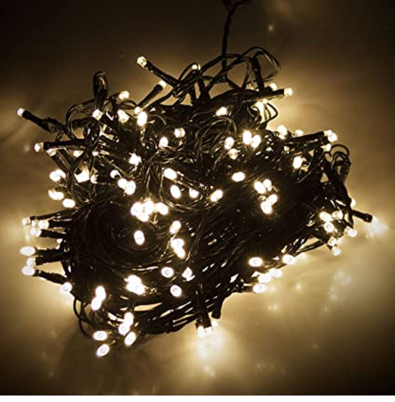 Luces Guirnalda Led BLANCO CALIDO 500 Luces 30 Metros Eventos Pascua
