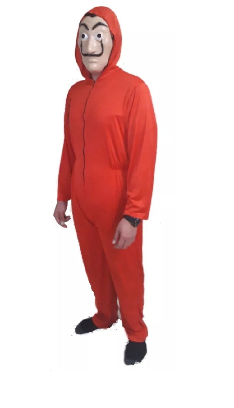 Disfraz Niño Casa De Papel Incluye Mascara Tallas 4 A 14 Halloween Eventos Fiestas