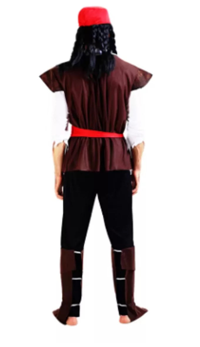 Disfraz Pirata Adulto Halloween Eventos Fiestas Talla S Al Xl