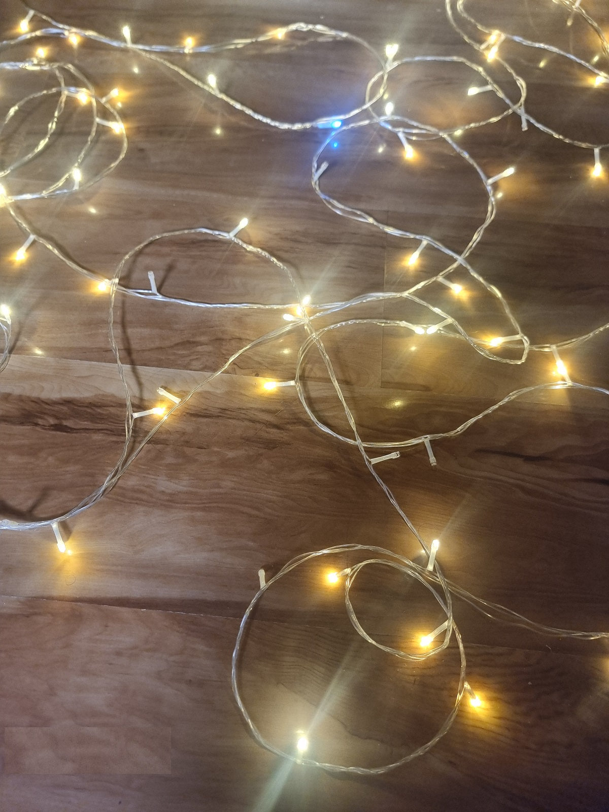 Rollo Guirnalda Led 100 Metros CALIDO DESTELLO BLANCO FRIO  Eventos Boda Navidad Luces Led