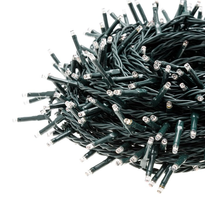 Luces Guirnalda Led BLANCO FRIO 600 Luces 36 Metros Eventos Pascua