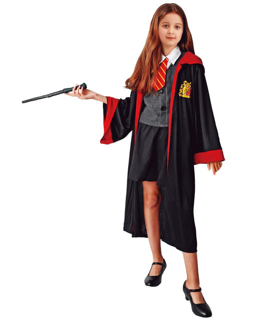 Disfraz Traje Hermione Granger Harry Potter Disfraz Gryffindo Niñas Tallas 4 a 14 Halloween (Copia)