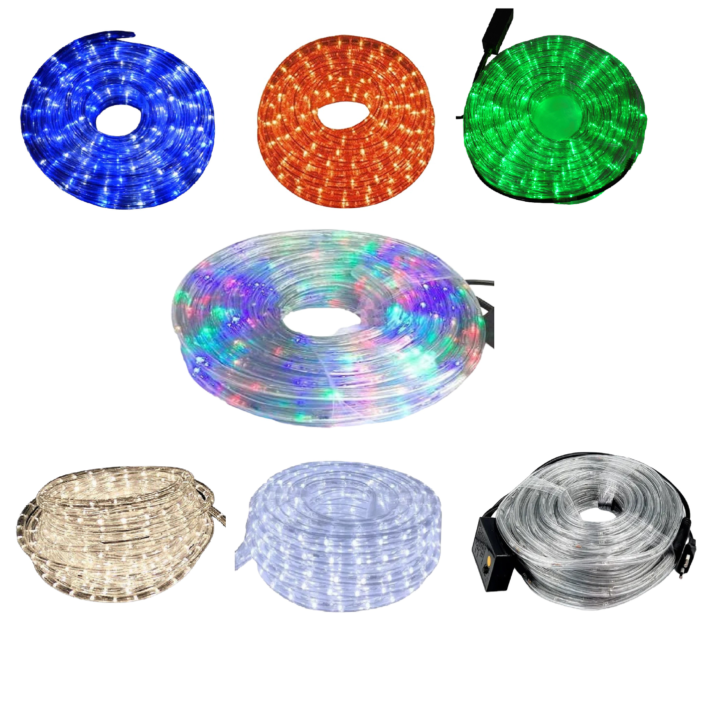 Manguera Guirnalda Led 20 Metros Varios Colores Decoracion  Navidad