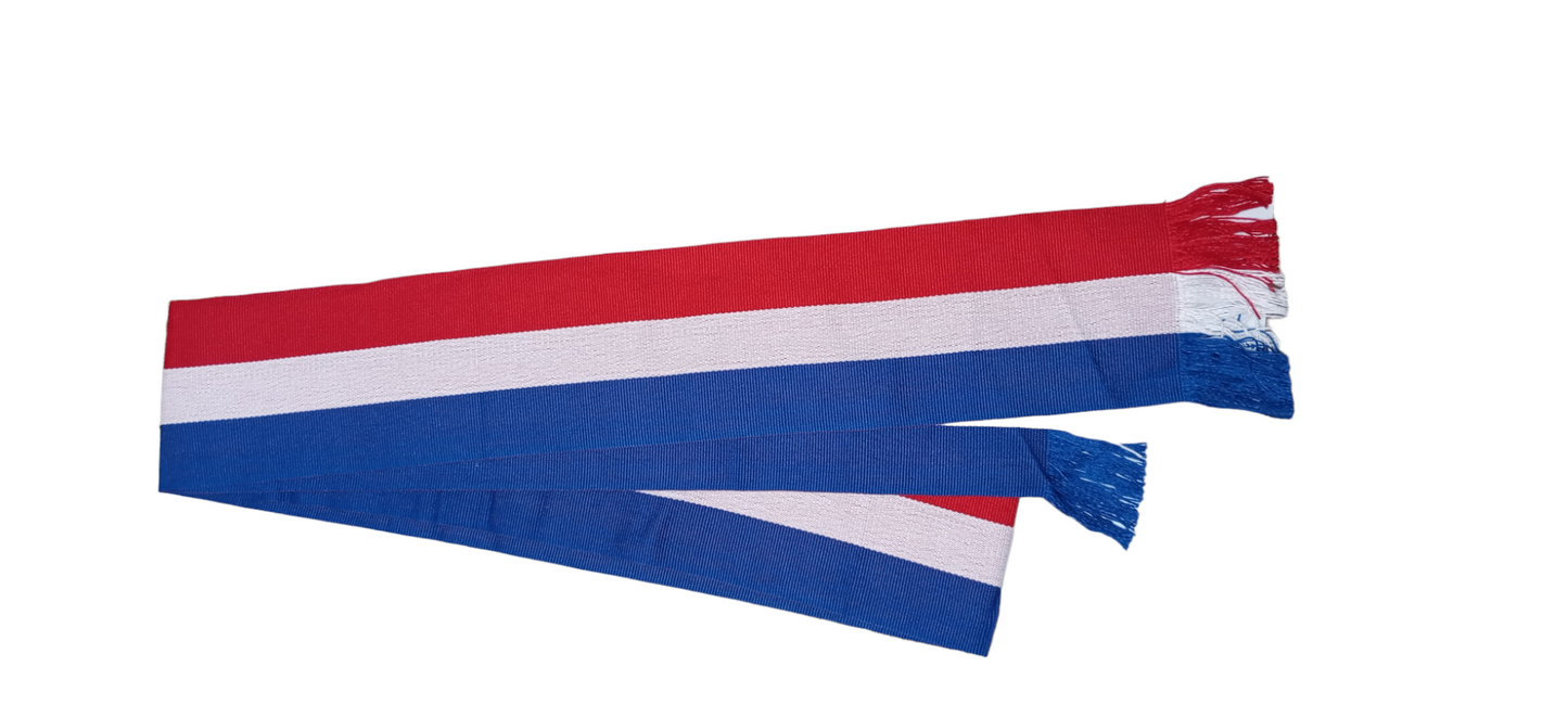 Faja Tricolor Huaso Bailes Tipicos Infantil Juvenil 200 X 10 CM