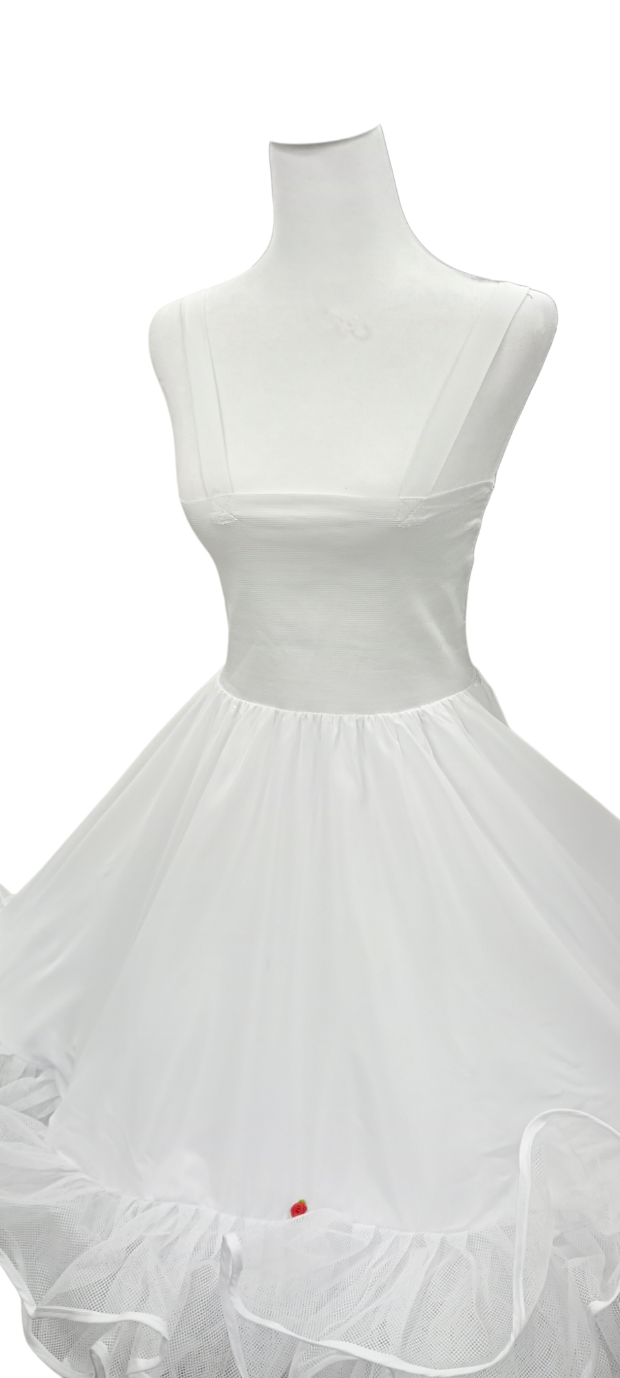 Falso de Competencia 8 Ruedos 2 Faldas  Pechera Elasticada Tirantes OFERTA S, M, L, XL y 2XL