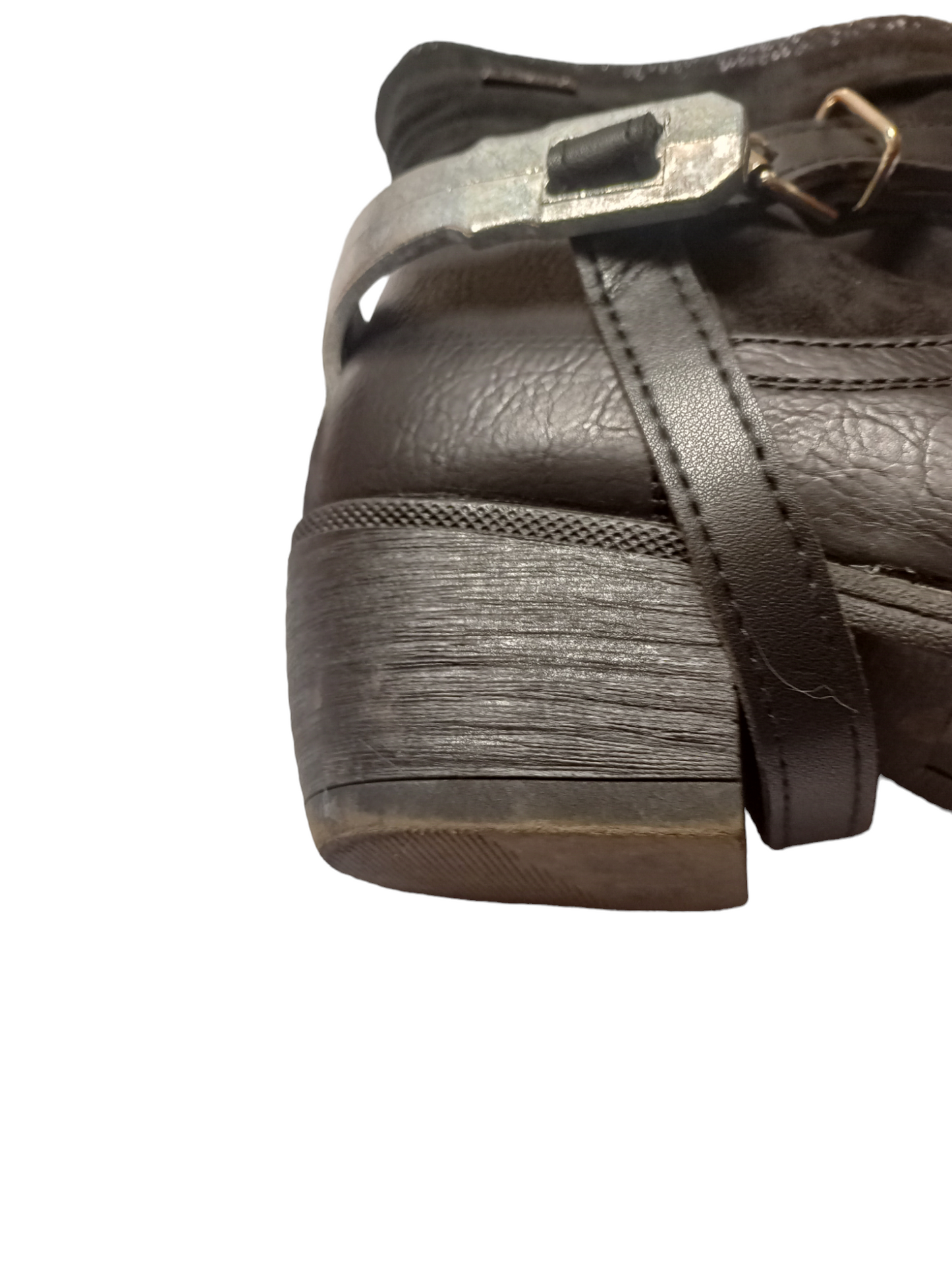 Espuela De HuasoChilena  Juvenil Adulto Espuelas Metalicas Gruesas Zapatos Talla 39 al 45