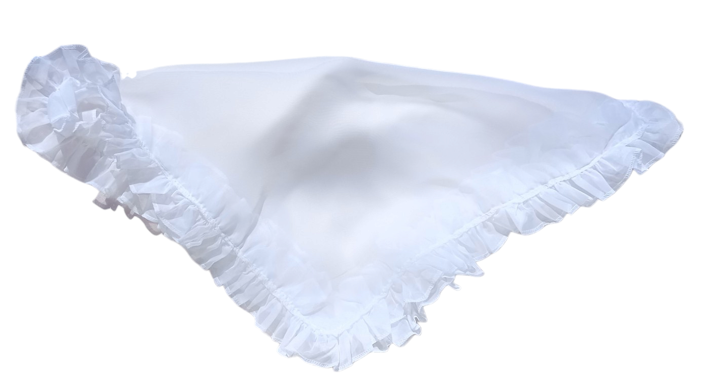 Pañuelo Cueca Niña Mujer Juvenil Con Encajes Varios Colores