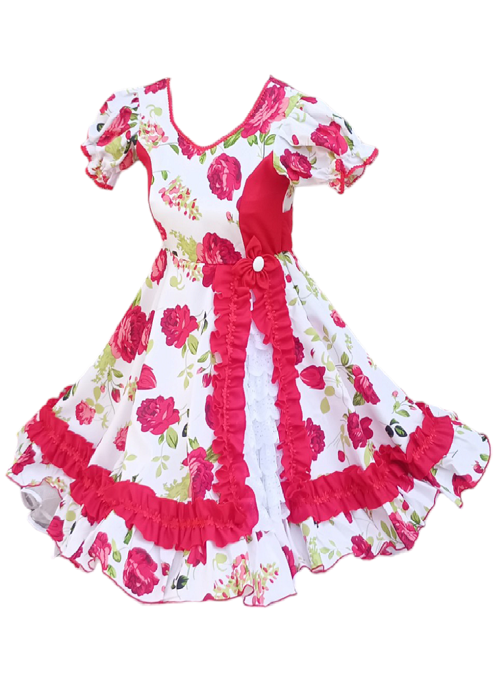 Vestido Huasa Niñas Talla  12 Juvenil Varios Diseños