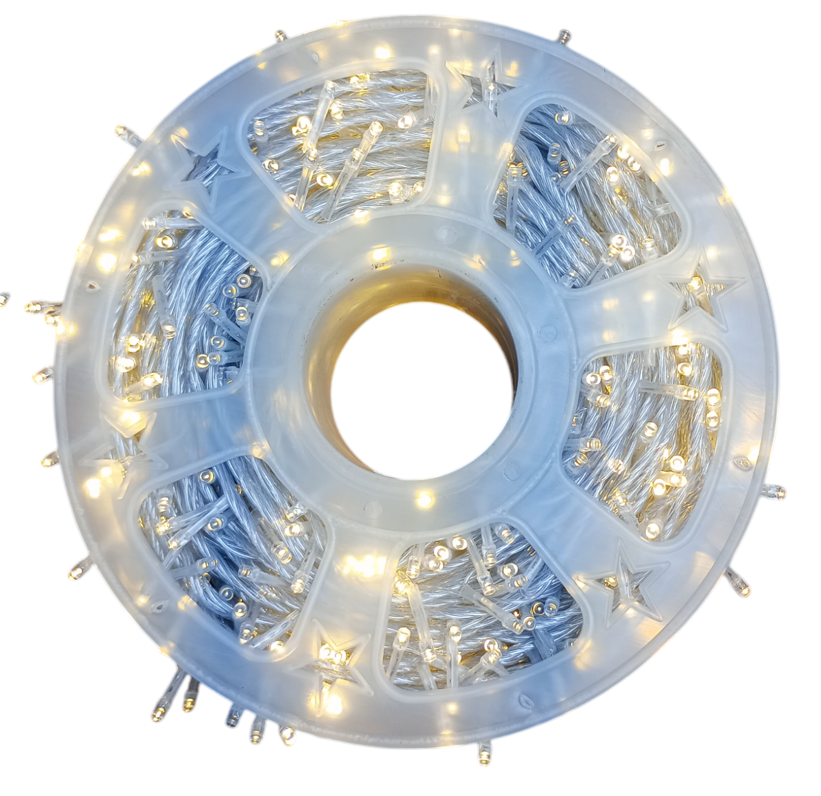 Rollo Guirnalda Led Cubre 100 Metros Eventos Boda Navidad CALIDO 1000 Luces Led
