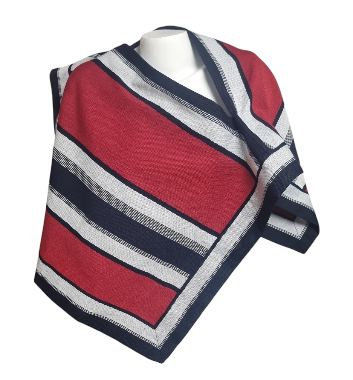 Manta Huaso Cueca Niño Juvenil 100 Cm X 70 Cm Niños Hasta 1.40 Cm Altura
