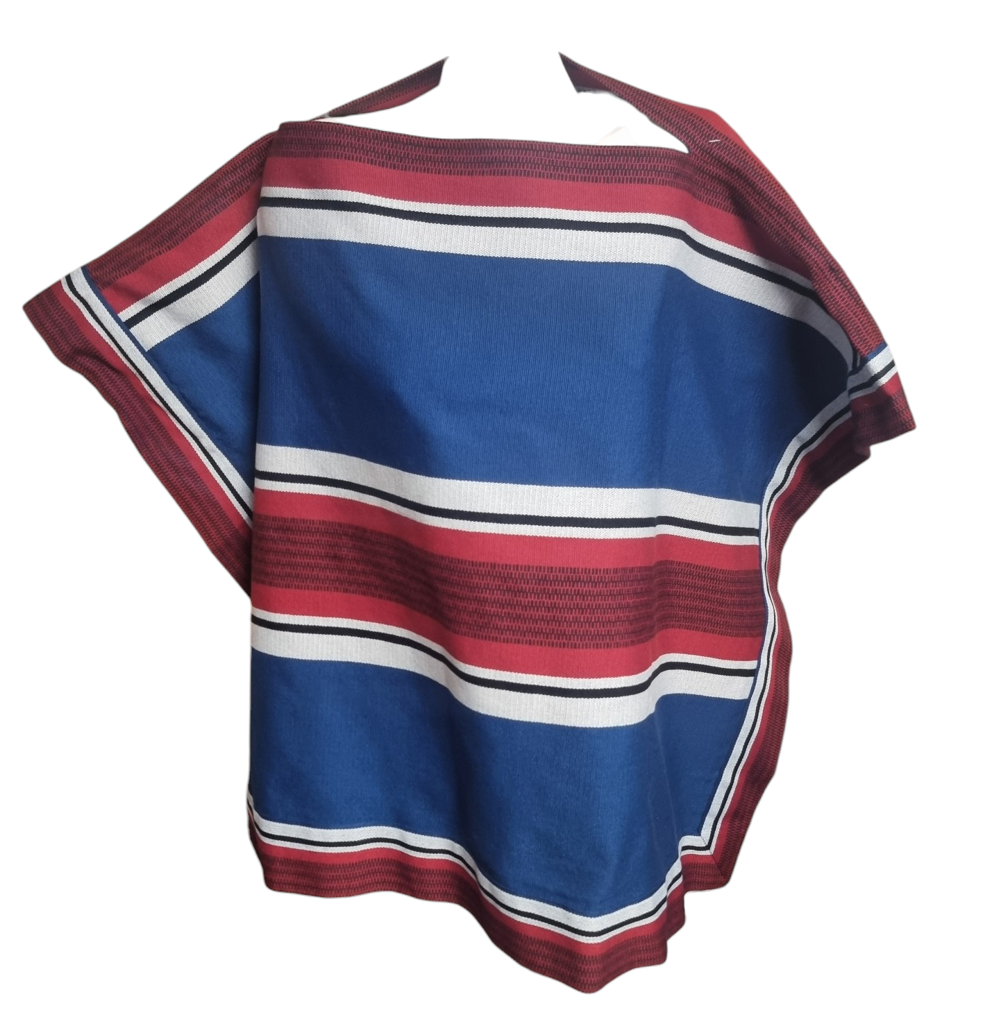 Manta Huaso Cueca Niño Juvenil 100 Cm X 70 Cm Niños Hasta 1.40 Cm Altura