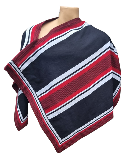 Manta Huaso Baile Cueca Poncho Juvenil Oferta Buena Calidad Estatura 155 a 180