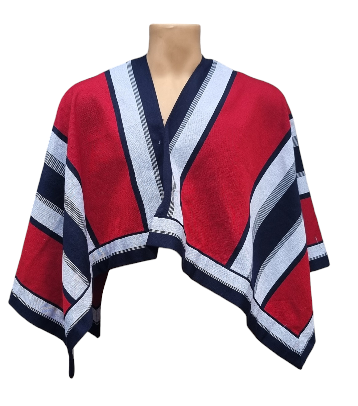 Manta Huaso Baile Cueca Poncho Juvenil Oferta Buena Calidad Estatura 155 a 180