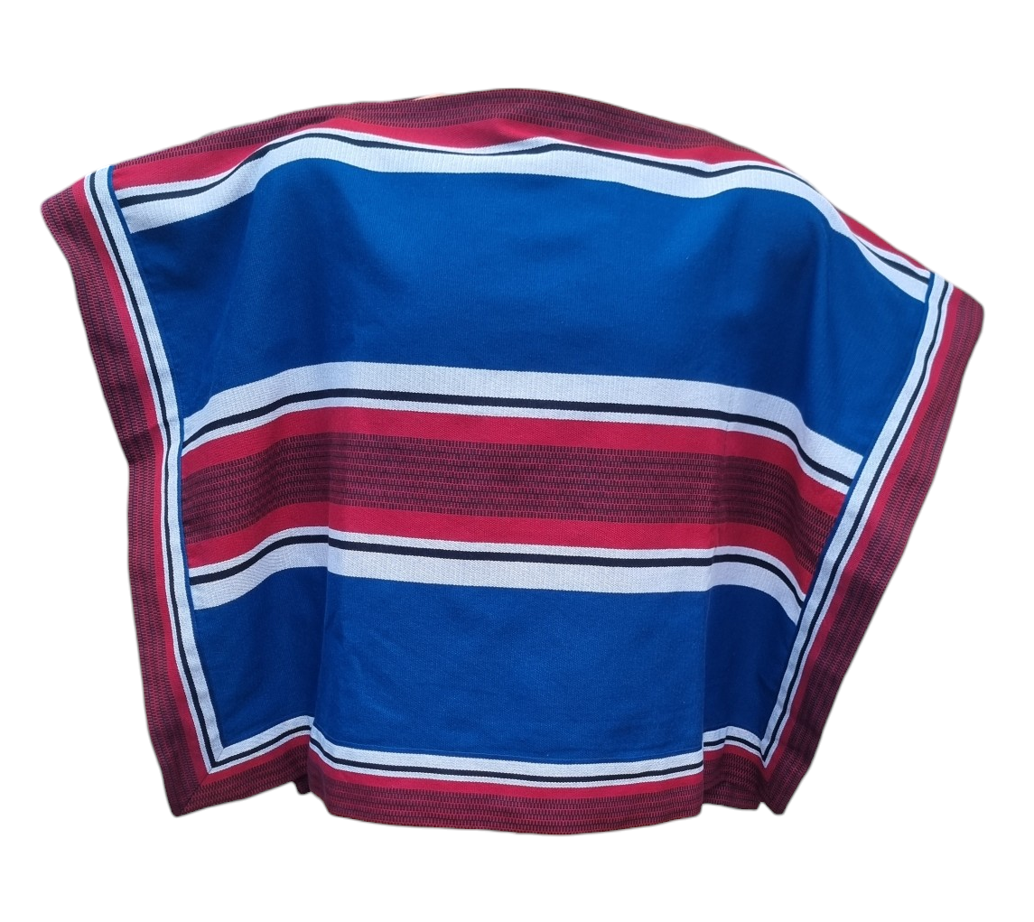 Manta Huaso Baile Cueca Poncho Juvenil Oferta Buena Calidad Estatura 155 a 180