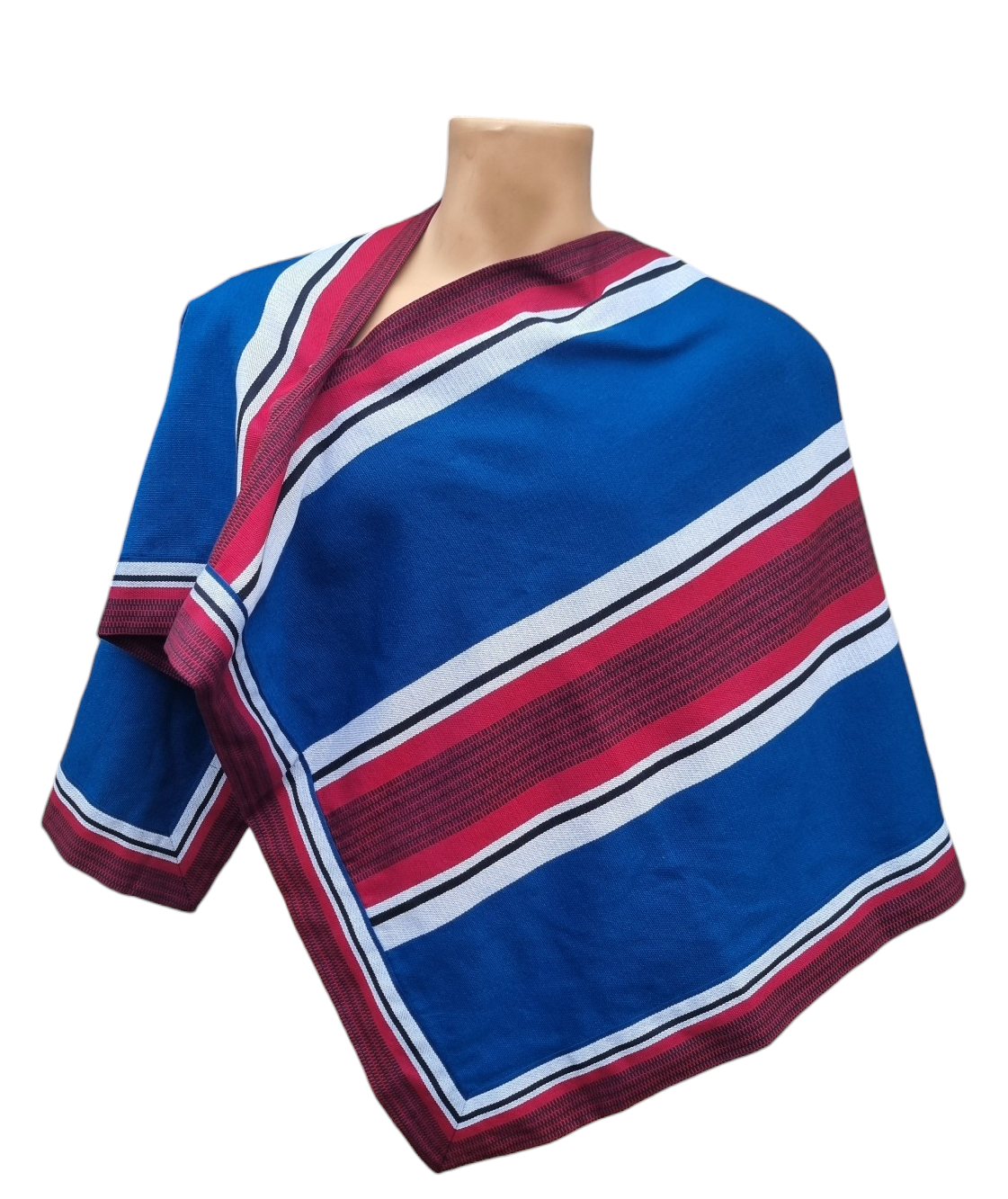 Manta Huaso Baile Cueca Poncho Juvenil Oferta Buena Calidad Estatura 155 a 180