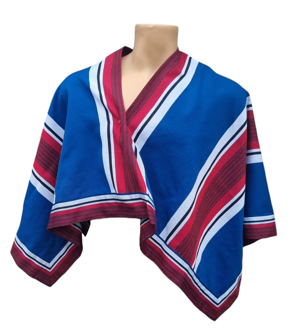 Manta Huaso Baile Cueca Poncho Juvenil Oferta Buena Calidad Estatura 155 a 180