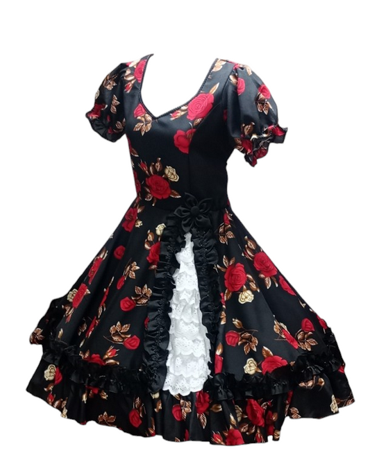 Vestido Huasa Niñas Talla  12 Juvenil Varios Diseños