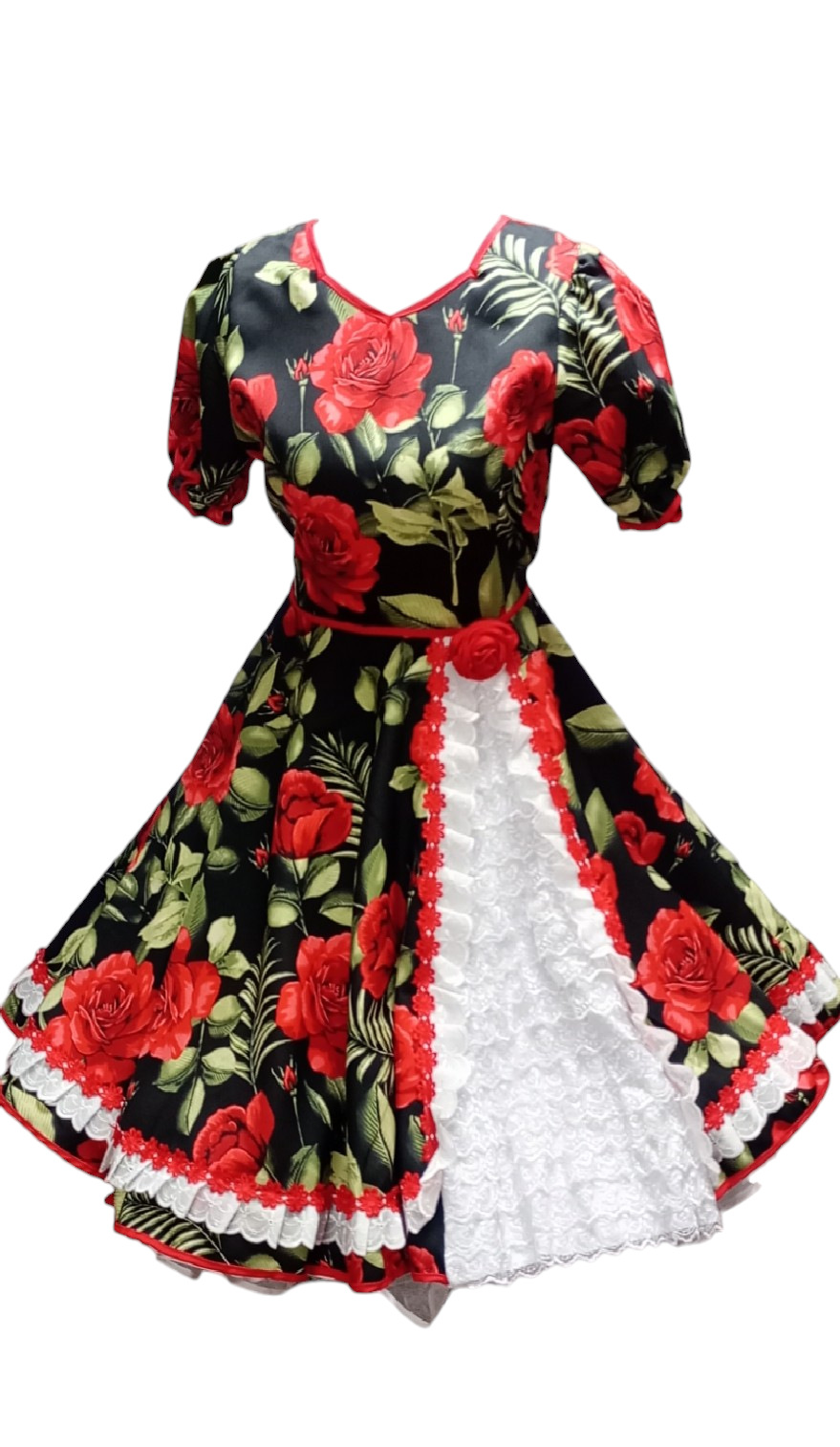 Vestido Huasa Niñas Talla  12 Juvenil Varios Diseños