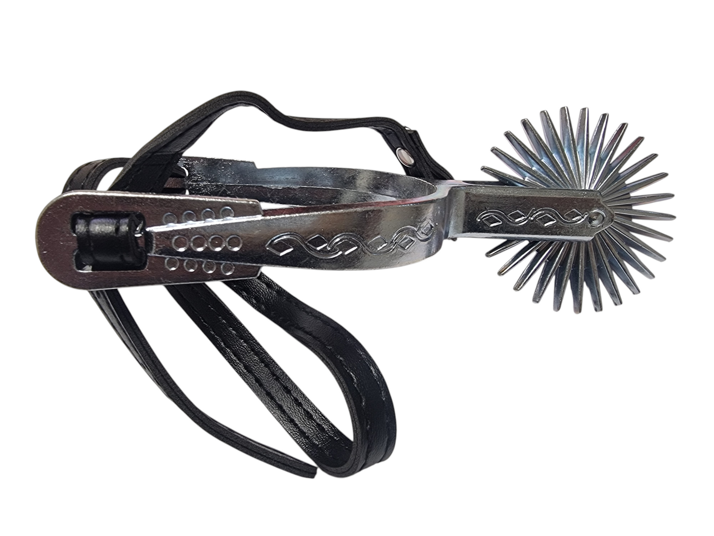 Espuela HuasoChilena  Juvenil Adulto Espuelas Metalicas Con  Diseño Zapatos Talla 37 al 43