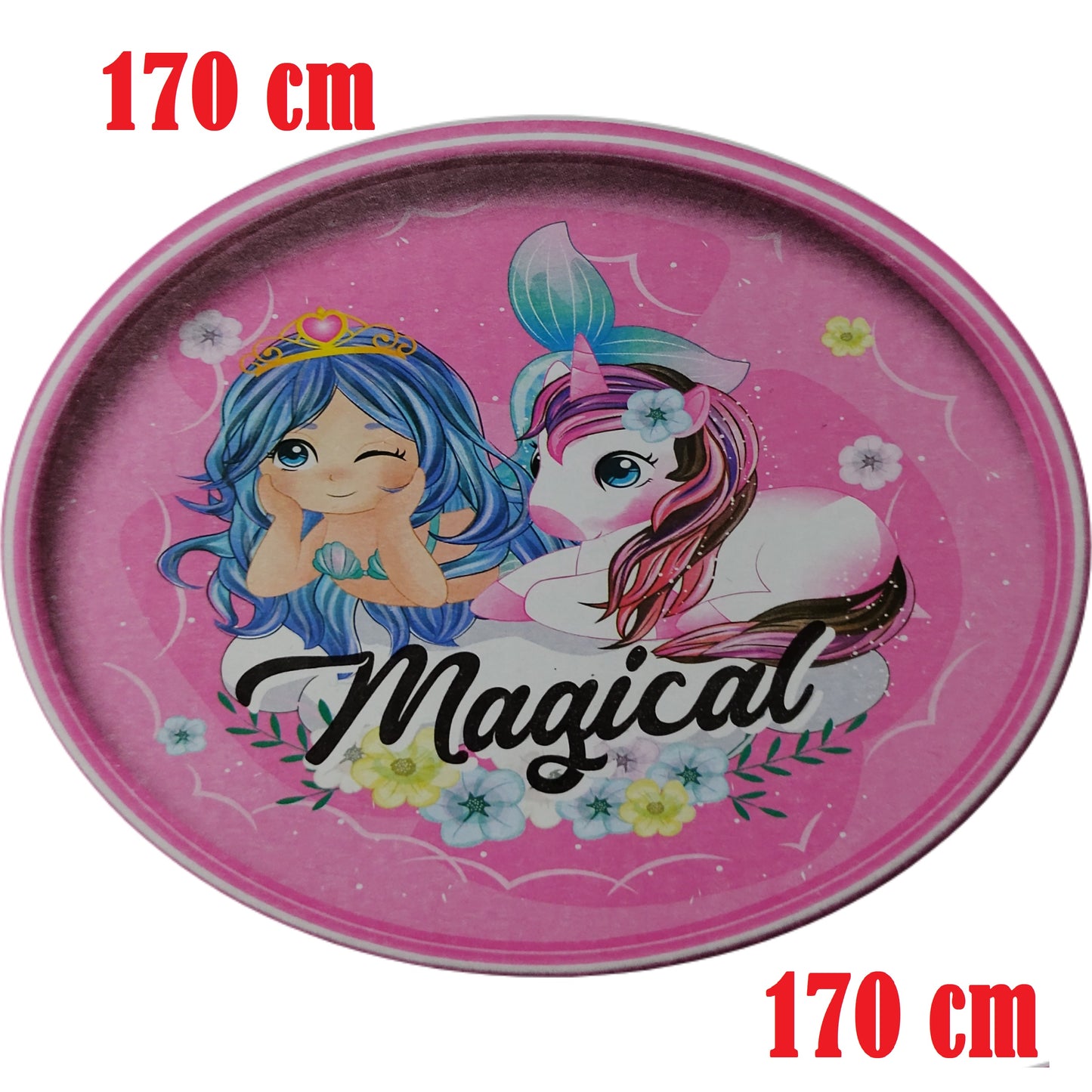 Alfombra Piscina Lanza Agua Rociador 170 Cm Niño Talla XL