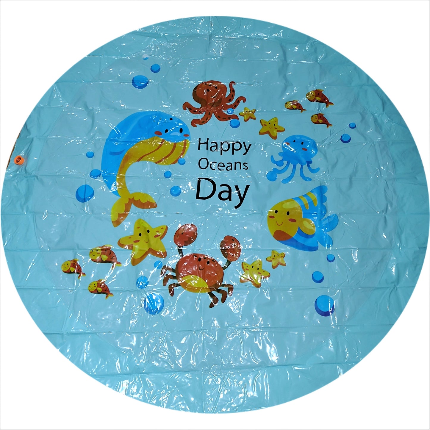 Alfombra Piscina Lanza Agua Rociador 170 Cm Niño Talla XL