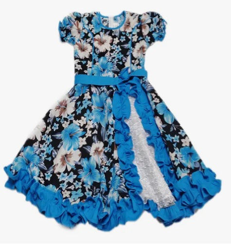 Vestido Huasa Niñas Solo Talla 2 Calipso Huasita Chinita  Oferta