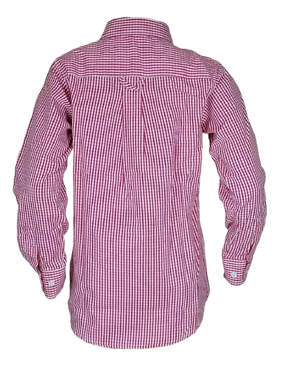 Camisa Huaso Cuadrille Niños Tallas 12 14 Y 16 Cueca Fiestas Patrias