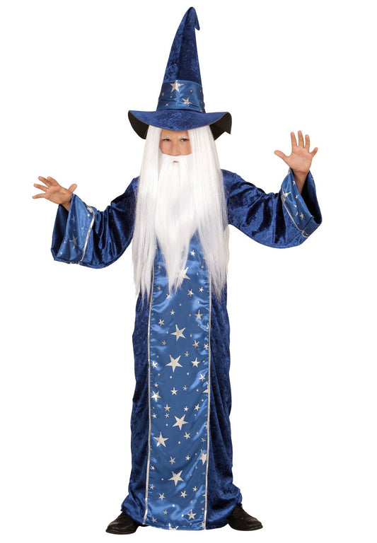 Disfraz Niño Mago Merlin Halloween Fiestas Eventos Oferta
