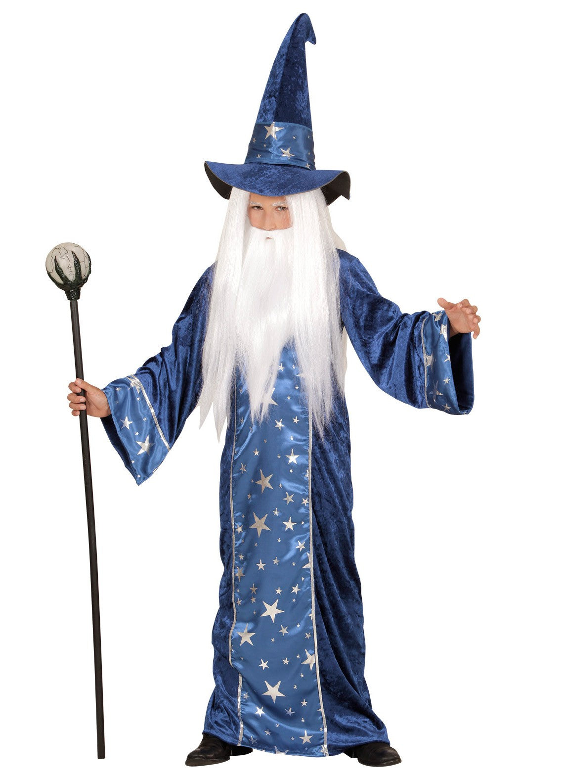 Disfraz Niño Mago Merlin Halloween Fiestas Eventos Oferta