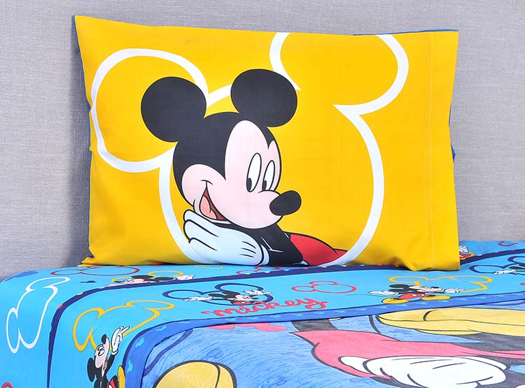Juego Sabanas Infantiles 1,5 con Diseño Mickey Mouse