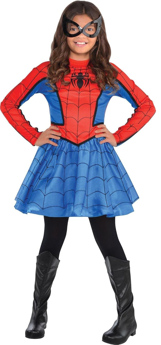 Disfraz Spidergirl Mujer Araña Para Niñas Spider Girl Niñas 4-5 Años